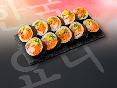 Кимбап с курицей / 닭고기 김밥 в Рокет Ролл