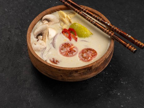 Суп Том Кха в Рокет Ролл