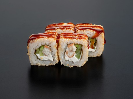 Сливочный угорь в Рокет Ролл Сливочный угорь в Рокет Ролл