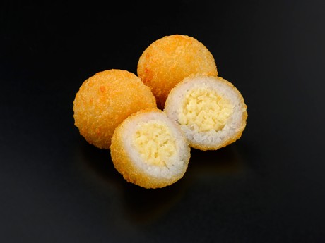 Рисовые шарики с Моцареллой и чесноком в Рокет Ролл